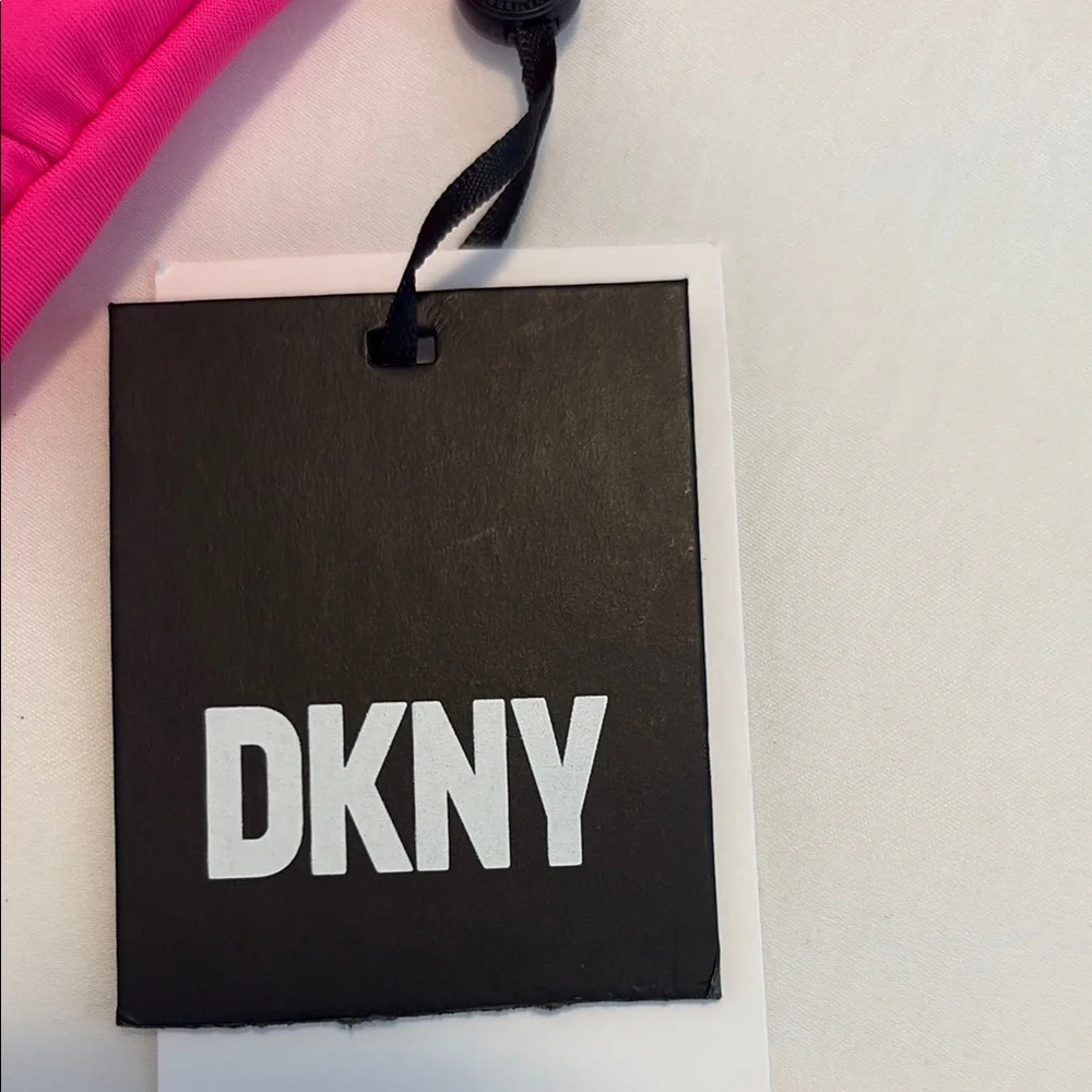 DKNY Vibrant Pink One-Piece Swimsuit - Picture 2 of 13